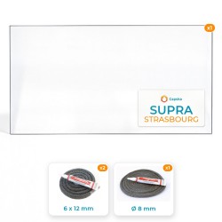 Supra STRASBOURG - Pack Vitre Rectangle + Joints