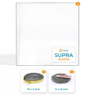 Vetro Supra IKARIA - Resistente fino a 800°C