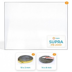 SUPRA PB 2000 - Paket : Glas + Dichtung