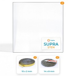 Supra STEN - Pack Vitre Rectangle + Joints