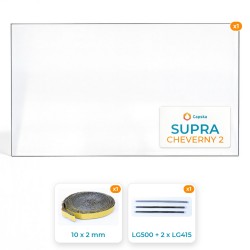 SUPRA CHEVERNY 2 - Paket : Glas + Dichtung
