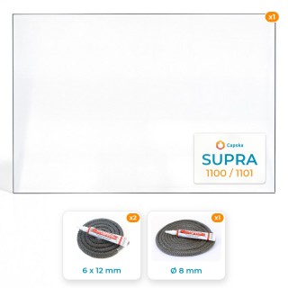 Vetro Supra 1100 / 1101 - Resistente fino a 800°C