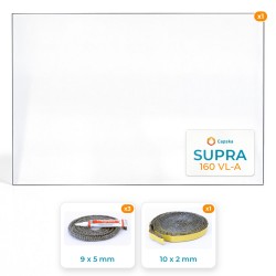 SUPRA 160 VL-A - Paket : Glas + Dichtung