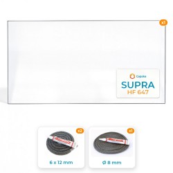 SUPRA HF 647 - Paket : Glas + Dichtung