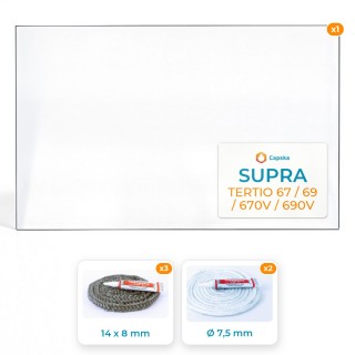 Supra TERTIO 67 / 69 / 670V / 690V Glass Panel Pack