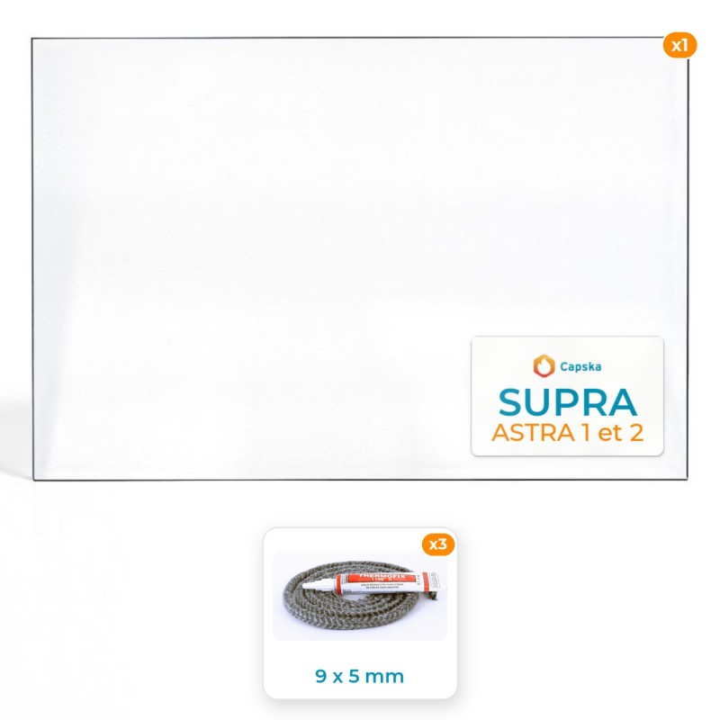Supra ASTRA 1 et 2 Glass Panel - Order Online