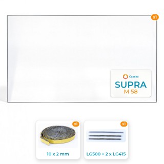 Supra M 58 Glass Panel - Order Online