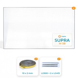 Supra M 58 - Vetro + Guarnizione