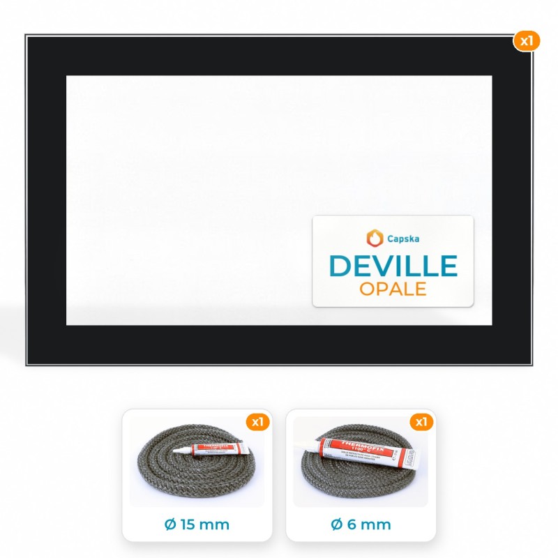 Deville OPALE Glass Panel Pack - Order Online
