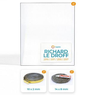 Richard Le Droff 2510/2511/2515/2517 Side Glass Panel Pack