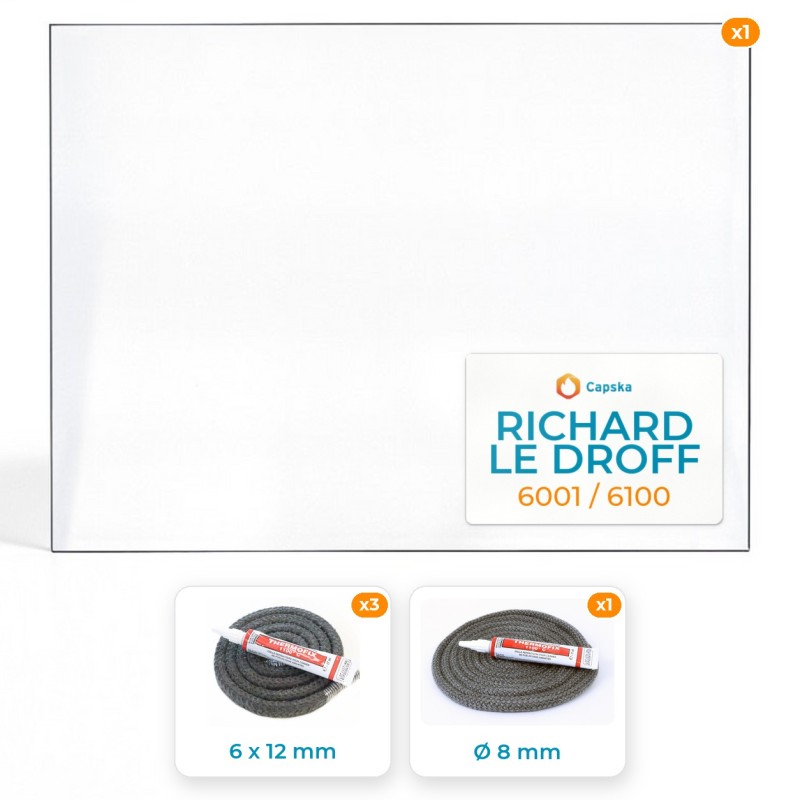 Richard Le Droff 6001 / 6100 Glass Panel Pack