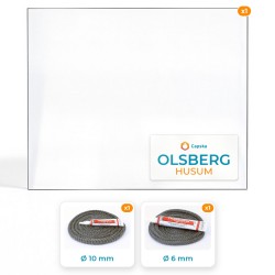 Olsberg HUSUM - Rectangular panel Pack
