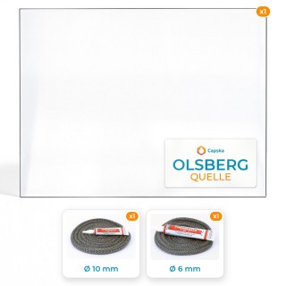 Buy Olsberg QUELLE Glass Panel Online - Expertly Cut & Delivered