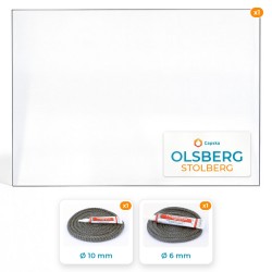 OLSBERG STOLBERG - Paket : Glas + Dichtung