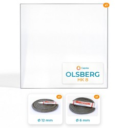 Olsberg HK 8 - Pack Vitre Rectangle + Joints