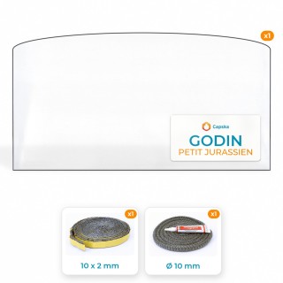 Vitre rectangle cintré Godin PETIT JURASSIEN