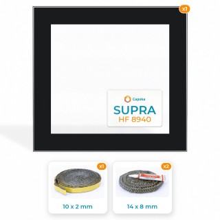 Vetro Supra HF 8940 - Resistente fino a 800°C