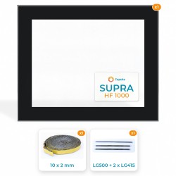Supra HF 1000 - Pack Vitre Rectangle Sérigraphiée + Joints