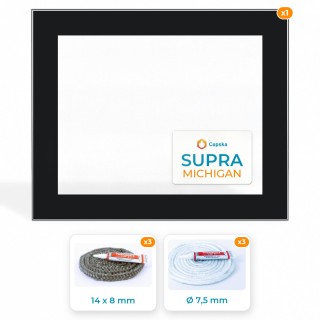 Vetro Supra MICHIGAN resistente al calore - Schott Robax