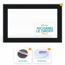 RICHARD LE DROFF 762 L - Paket : Glas + Dichtung