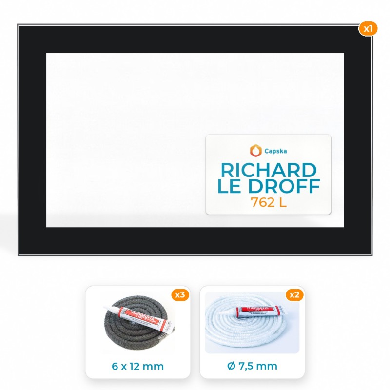 Richard Le Droff 762 L Glass Panel Online Order