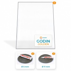 GODIN GOLDEN - Paket : Glas + Dichtung