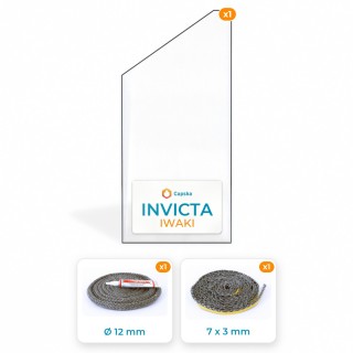 Vetro Invicta IWAKI - Resistente fino a 800°C