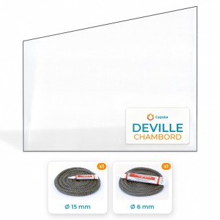 DEVILLE CHAMBORD - Paket : Glas + Dichtung