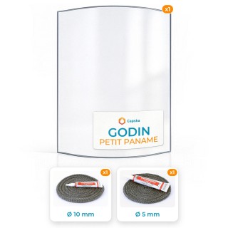 Godin PETIT PANAME - Pack Vitre Courbe + Joints