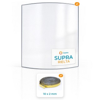 Vetro Supra RIELTA resistente 800°C - Certificato ISO9001 Schott Robax