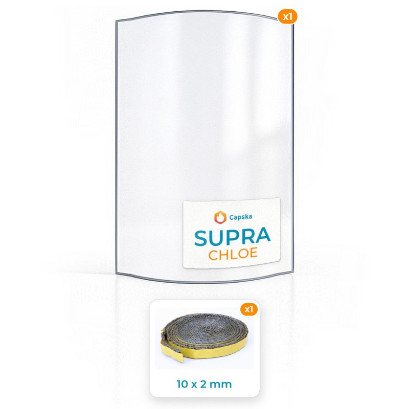 Pack vitre courbe et joint pour Supra CHLOE
