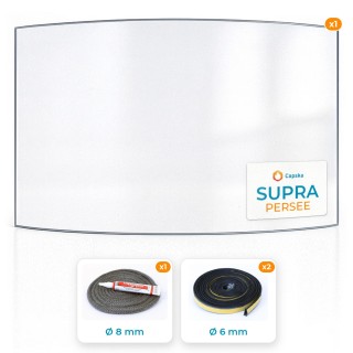 Buy Supra PERSEE Curved Glass Panel Online