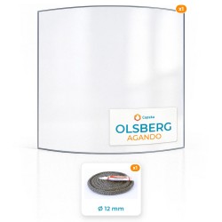 Olsberg AGANDO - Curved panel Pack