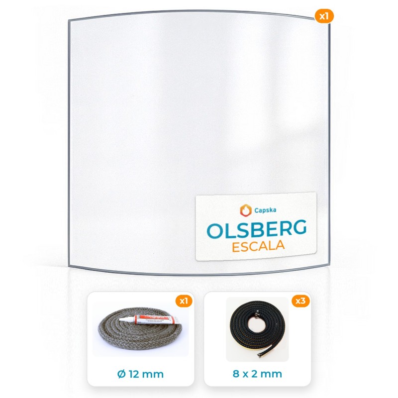 OLSBERG ESCALA - Paket Glas + Dichtung