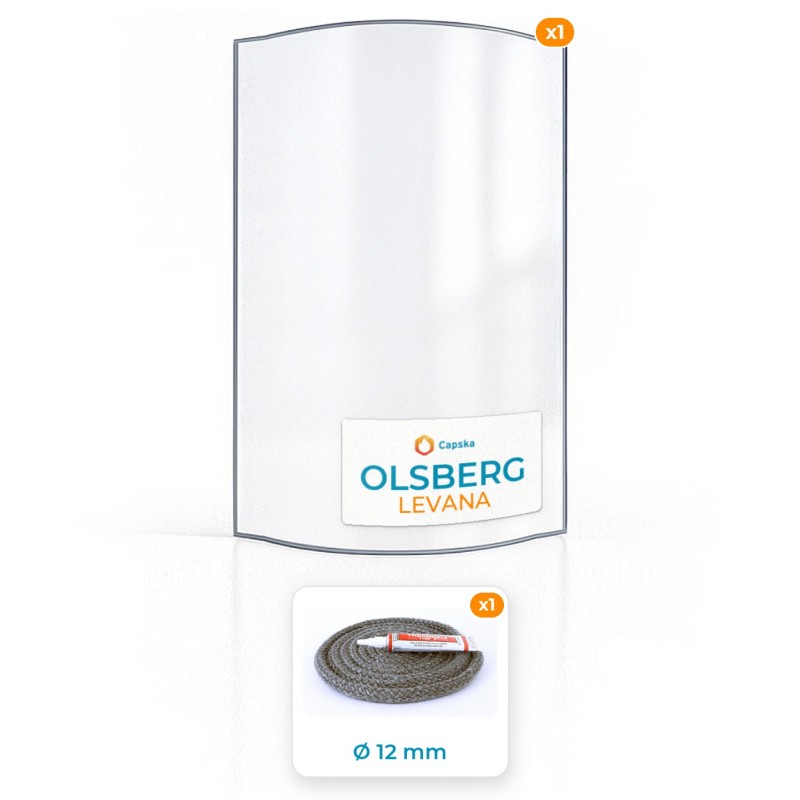 Olsberg LEVANA Glass Panel - Order Online