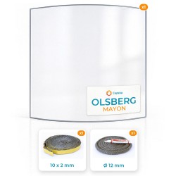 OLSBERG MAYON - Paket : Glas + Dichtung