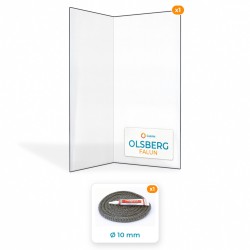 OLSBERG FALUN - Paket : Glas + Dichtung