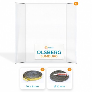 Olsberg SUMBURG Glass Panel Pack - Order Online