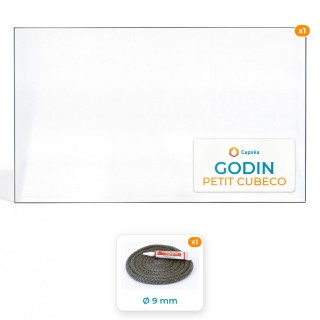 Godin PETIT CUBECO - Vetro resistente al calore