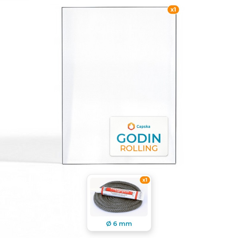 Godin ROLLING Glass Panel - Order Online