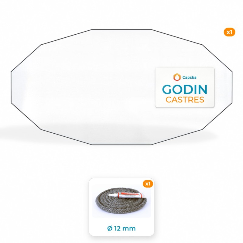 Godin CASTRES - Vetro + Guarnizione