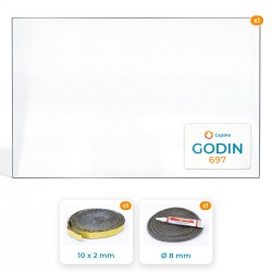 Godin 697 - Rectangular panel Pack