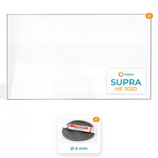 Vetro Supra HF 1020 - Resistente fino a 800°C