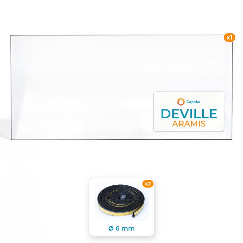 Deville ARAMIS Glass Panel - Order Online
