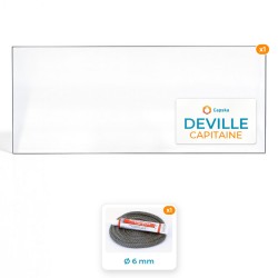 DEVILLE CAPITAINE - Paket : Glas + Dichtung