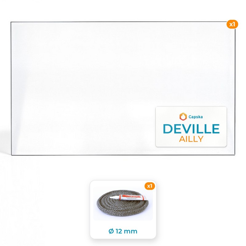 DEVILLE AILLY - Paket : Glas + Dichtung