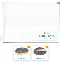 Edilkamin DISCO - Rectangular panel Pack