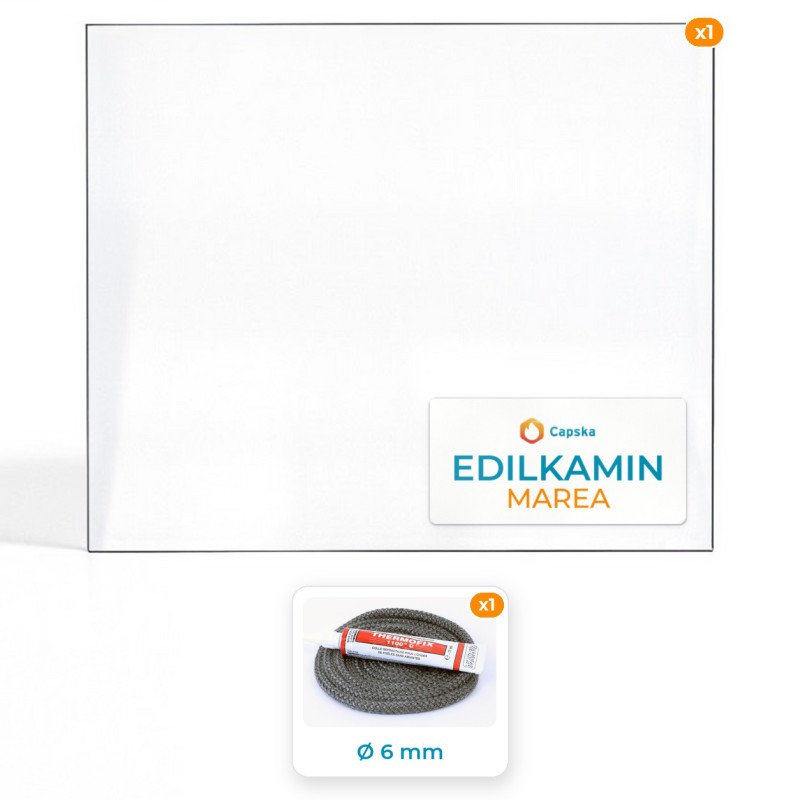 Edilkamin MAREA Glass Panel Pack - Order Online