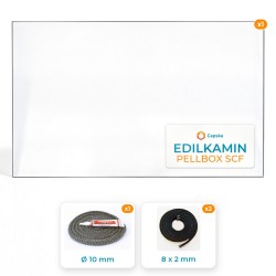 Edilkamin PELLBOX SCF - Rectangular panel Pack