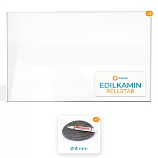 Edilkamin PELLSTAR Glass Panel - Order Online